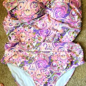 Floral Paisley Women's Swimsuit